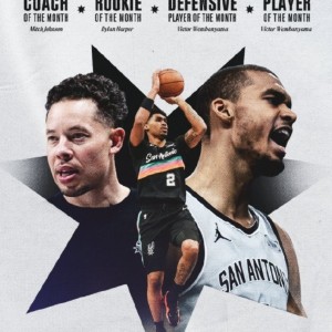 开云手机在线登陆-包揽西部全部奖项！NBA史上首次，马刺队太强了！